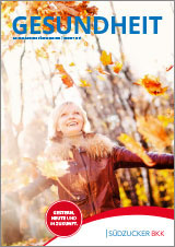 Magazin-Cover der „Gesundheit“ – Ausgabe 2021-3